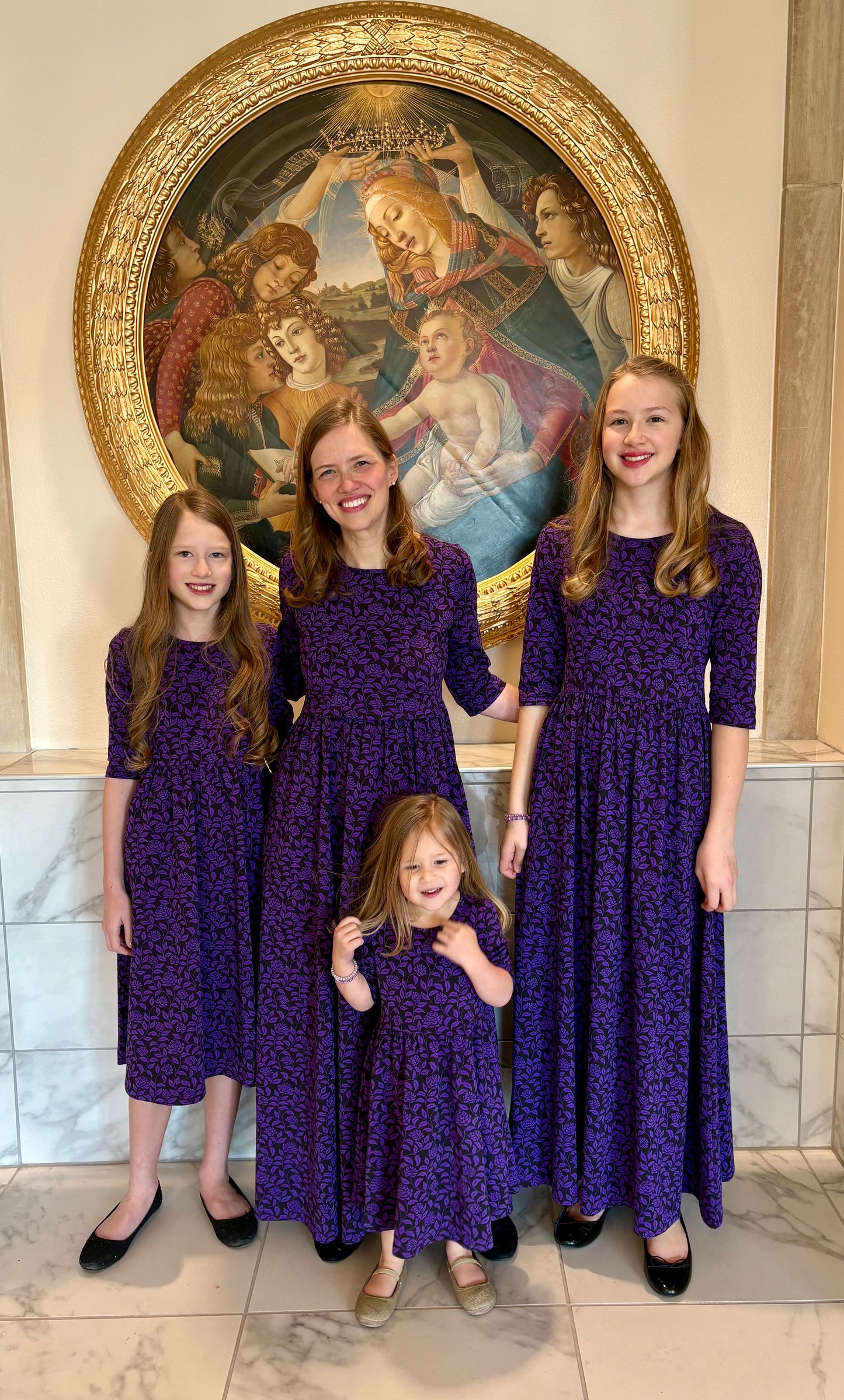 Women’s Quiet Crown Dress (Nursing and Non-Nursing Options)