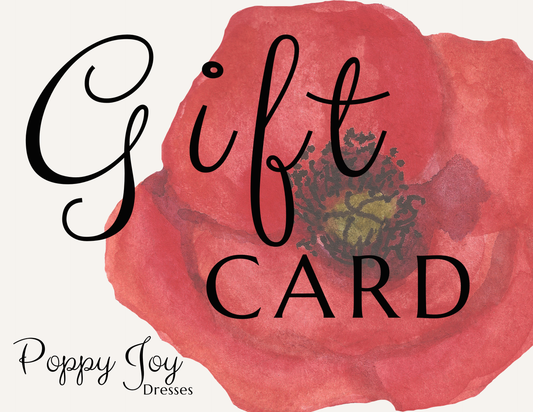 Poppy Joy Dresses Gift Card