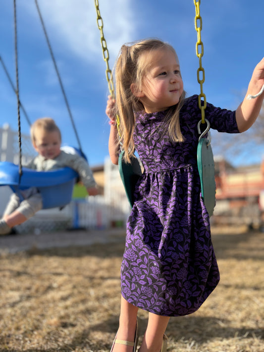 Little Girls Quiet Crown Dress