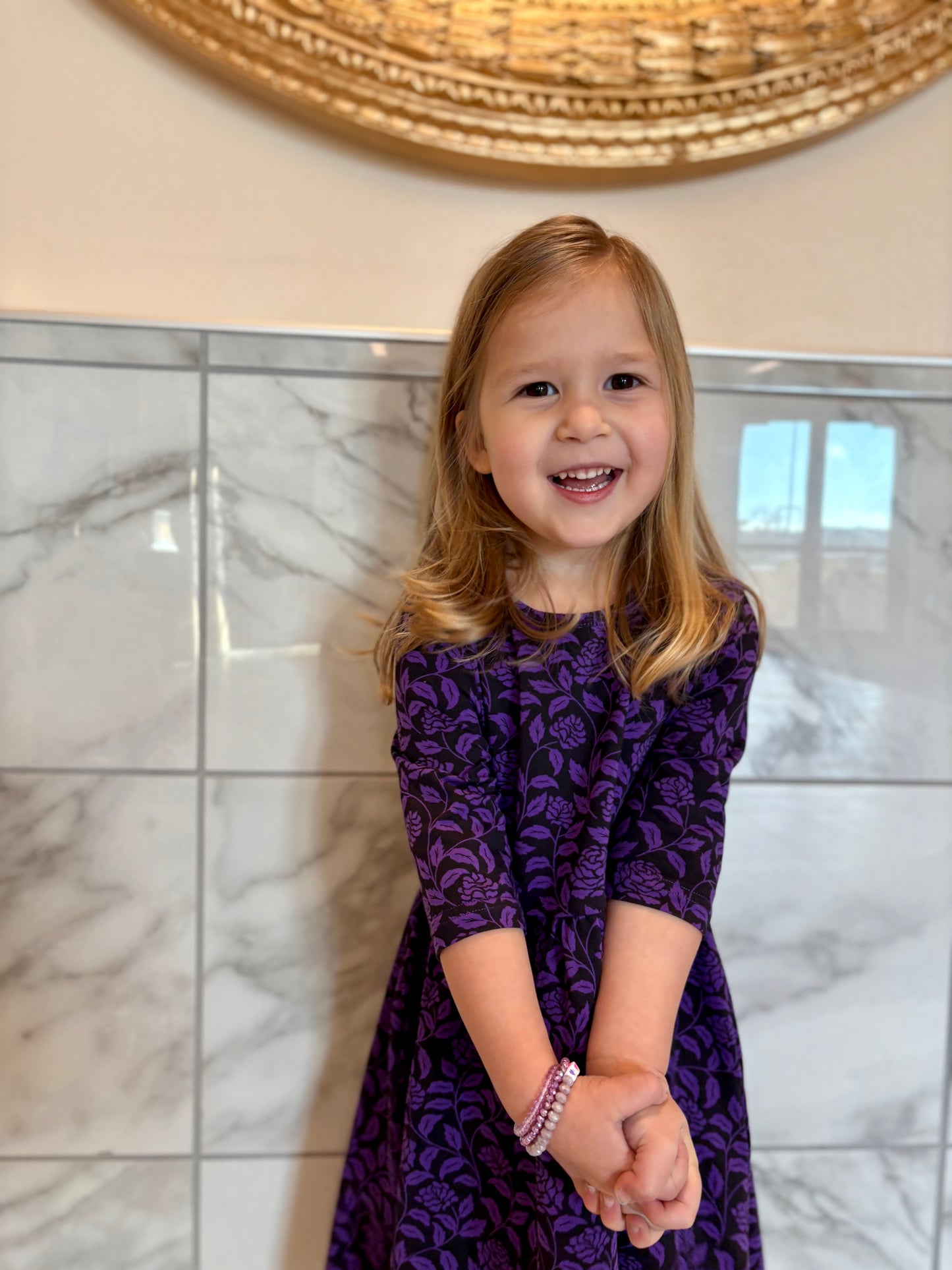 Little Girls Quiet Crown Dress