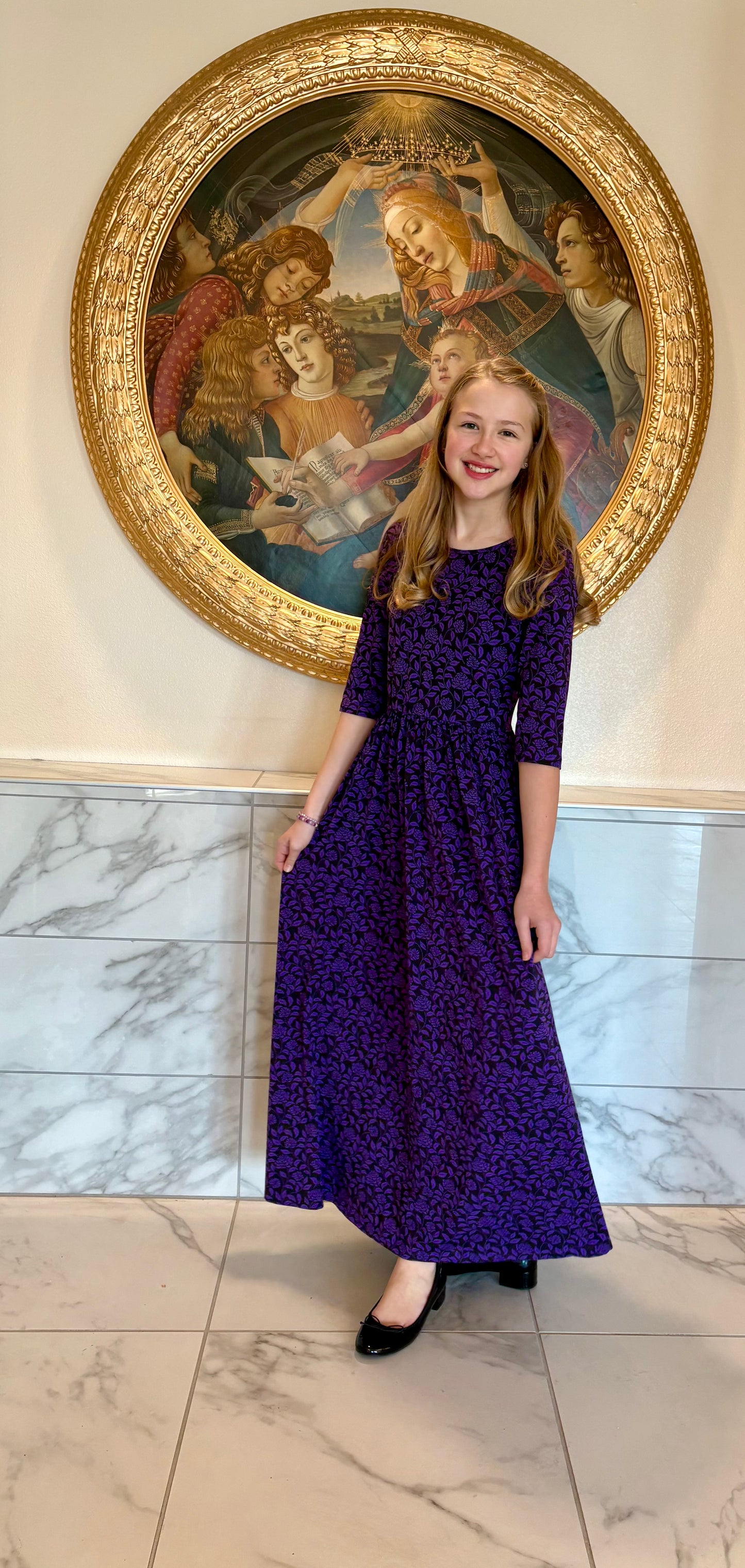 Women’s Quiet Crown Dress (Nursing and Non-Nursing Options)