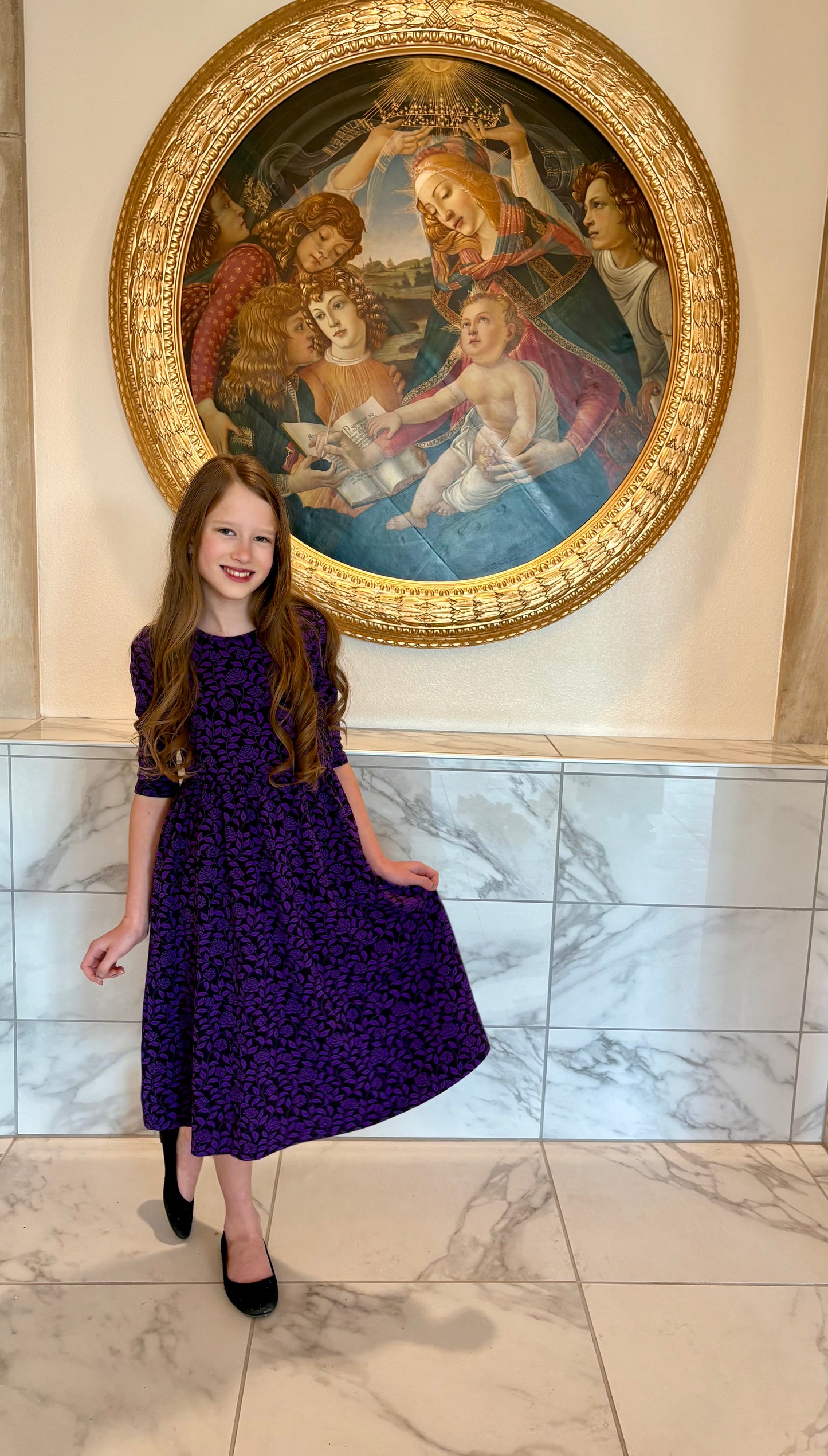 Tween's Quiet Crown Dress
