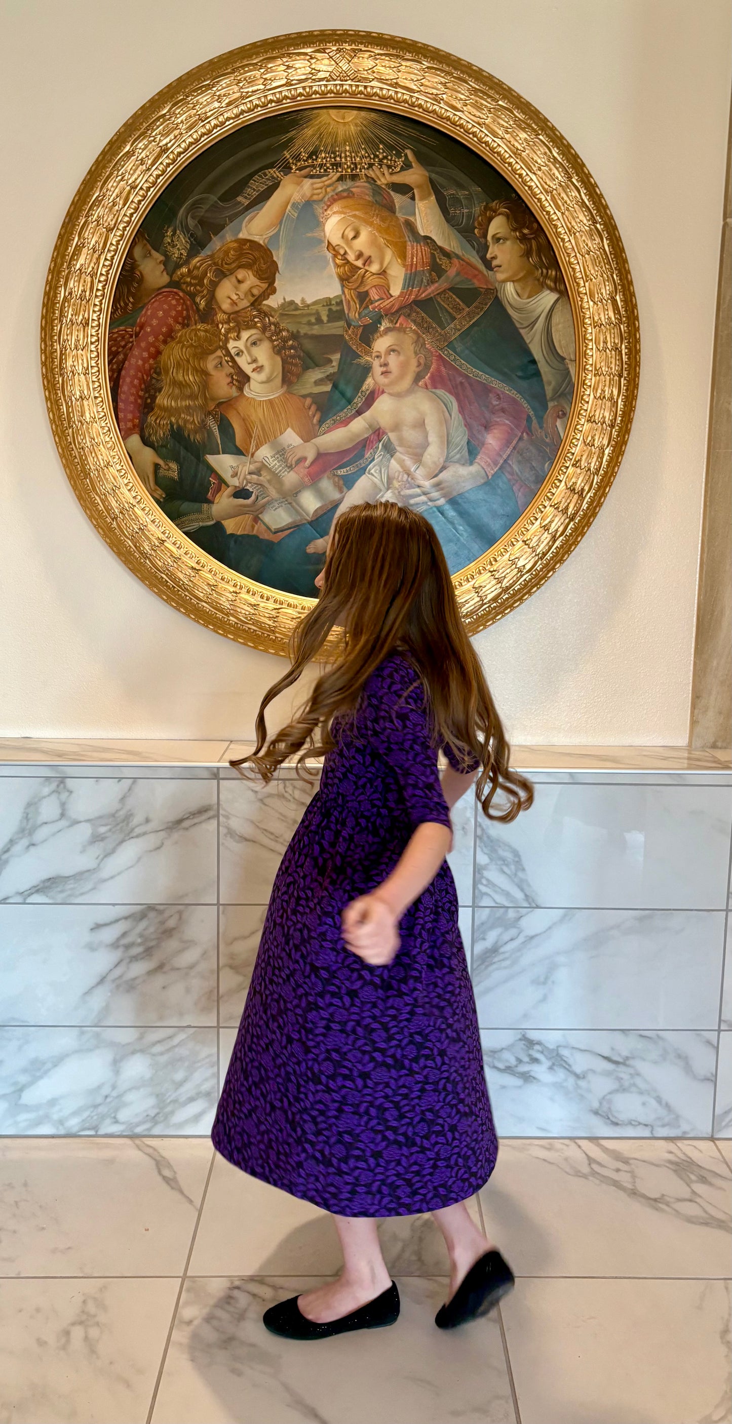 Tween's Quiet Crown Dress