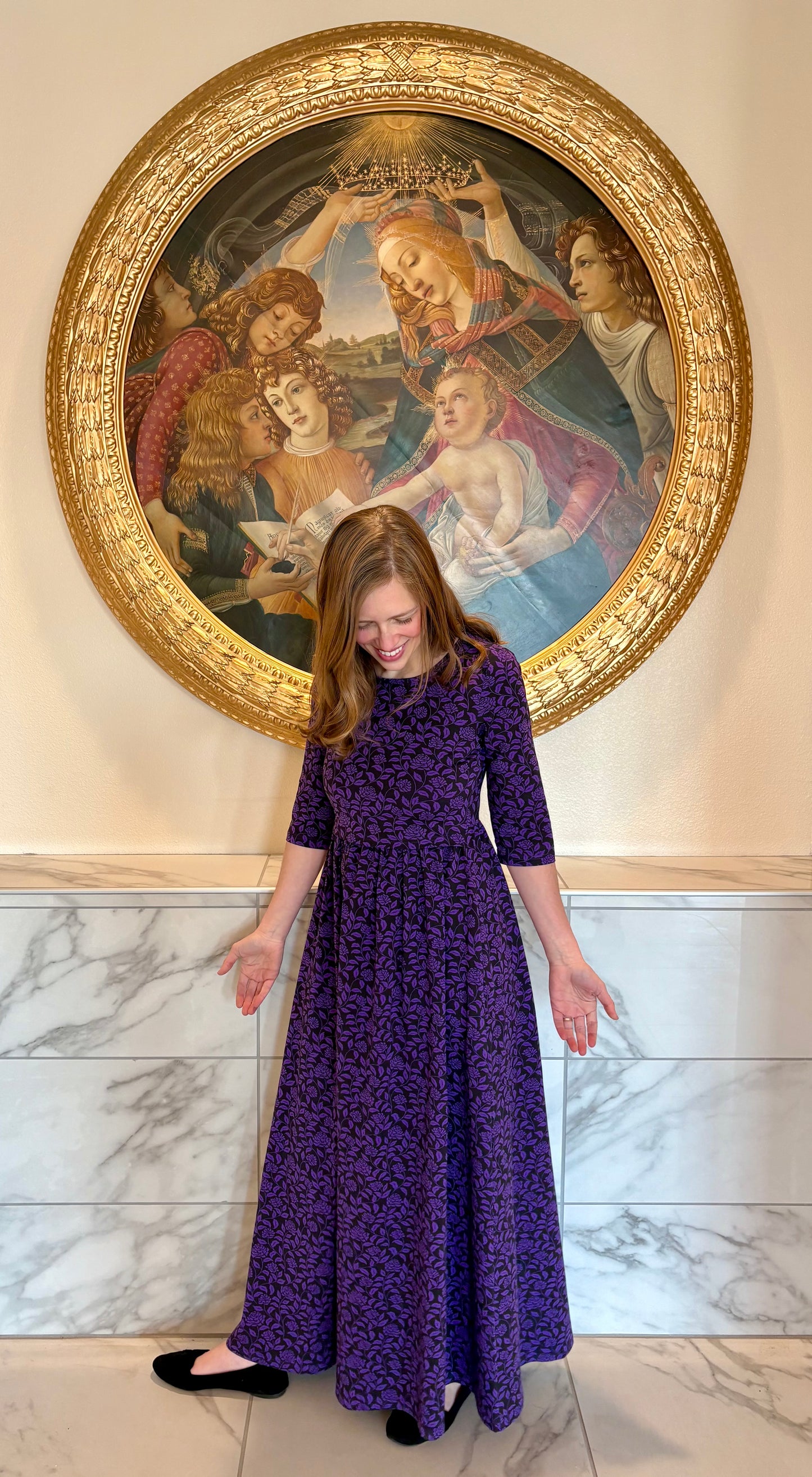 Women’s Quiet Crown Dress (Nursing and Non-Nursing Options)