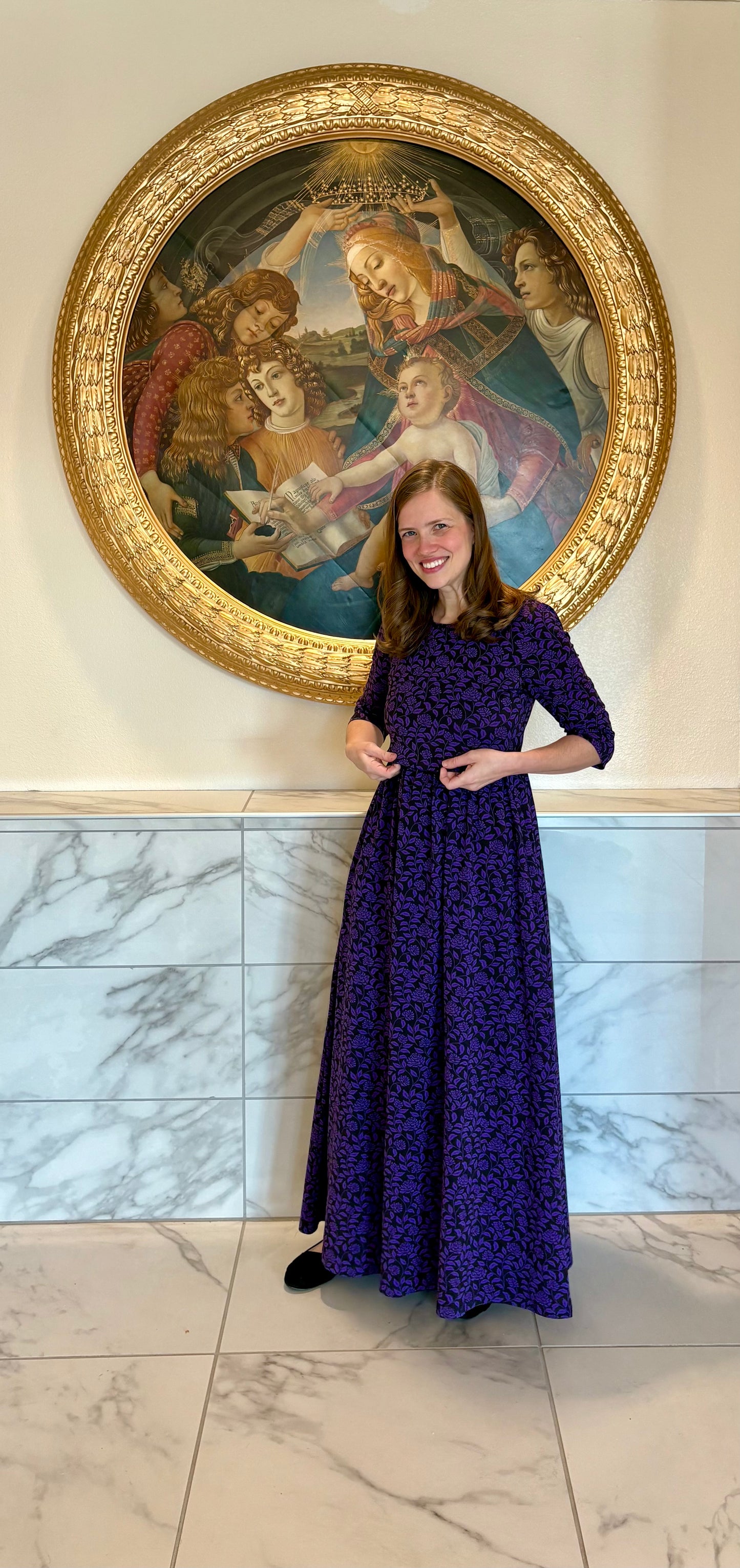 Women’s Quiet Crown Dress (Nursing and Non-Nursing Options)