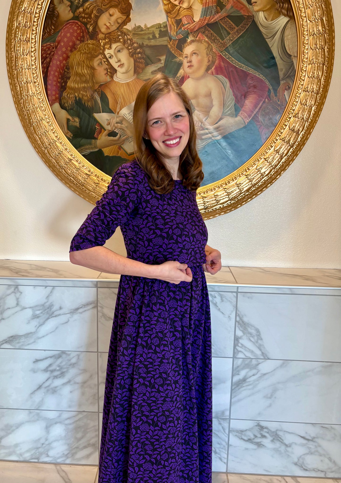 Women’s Quiet Crown Dress (Nursing and Non-Nursing Options)