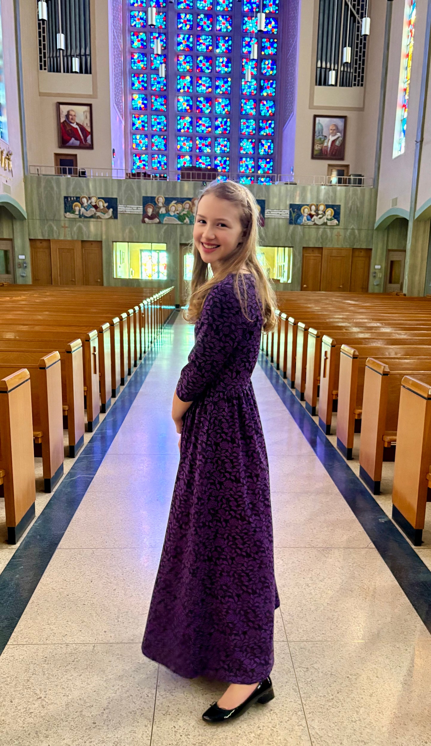 Women’s Quiet Crown Dress (Nursing and Non-Nursing Options)