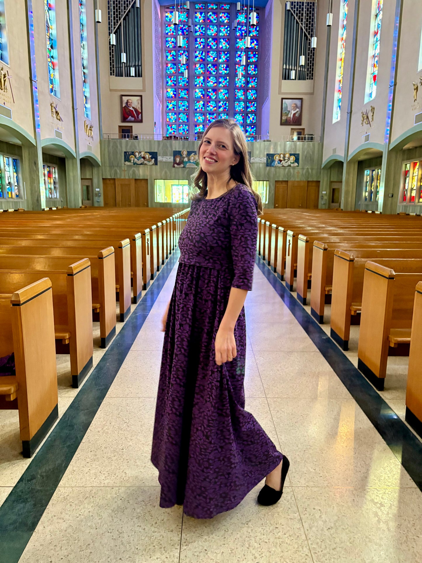 Women’s Quiet Crown Dress (Nursing and Non-Nursing Options)