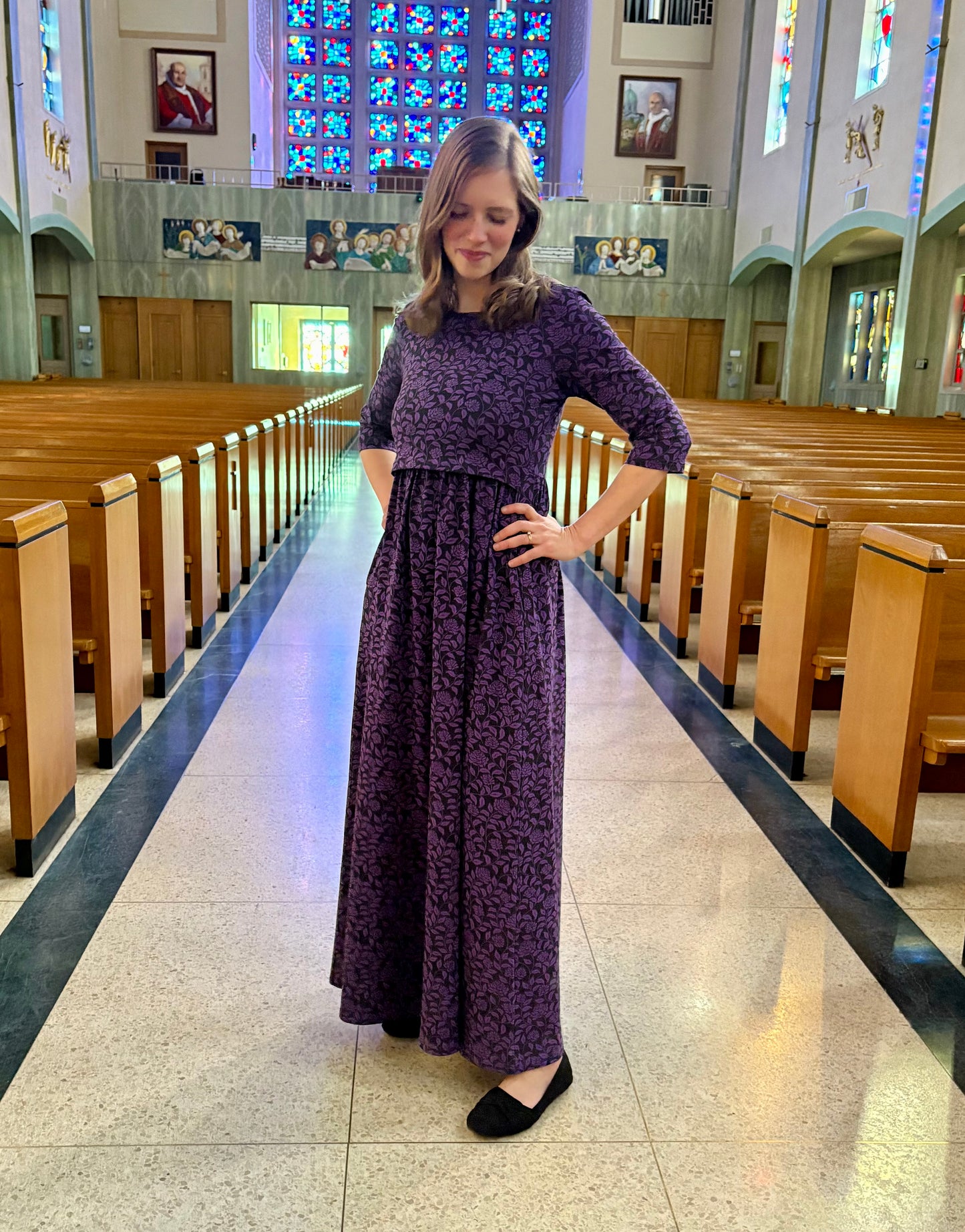 Women’s Quiet Crown Dress (Nursing and Non-Nursing Options)