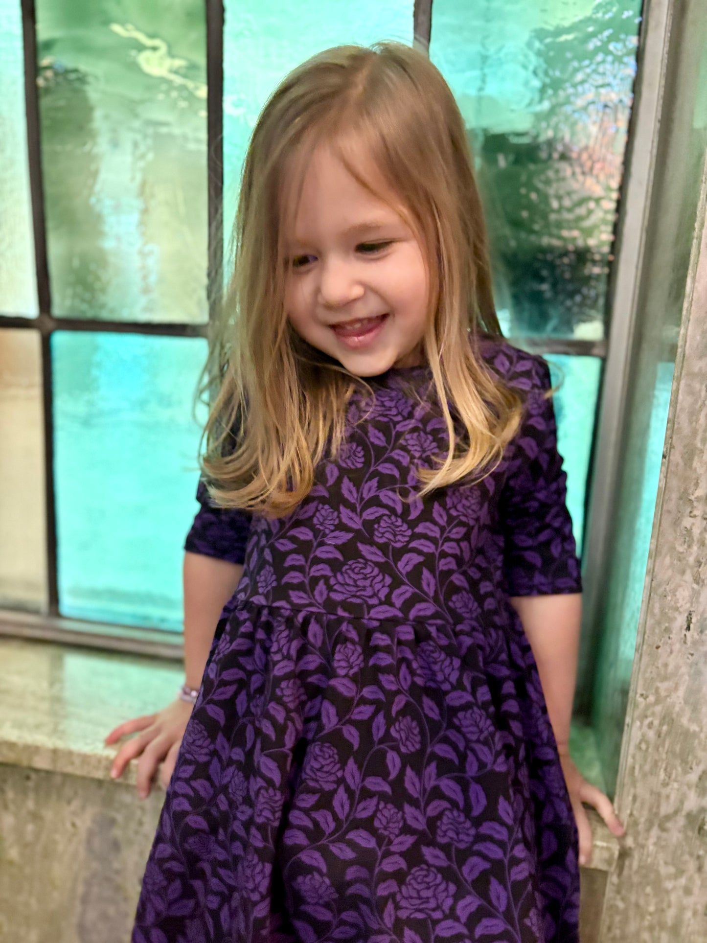 Little Girls Quiet Crown Dress