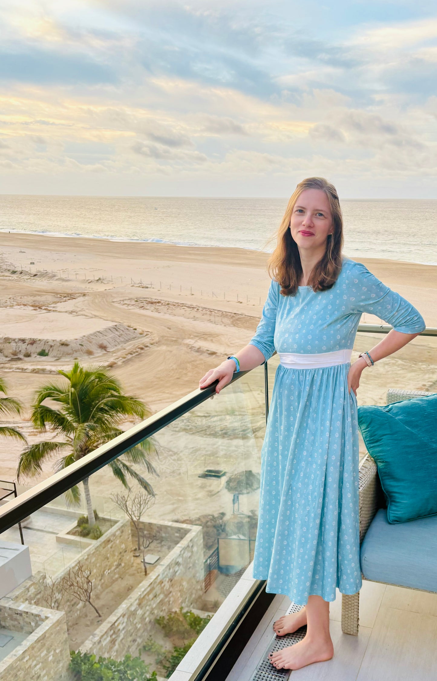 Women's Blue Chérie (Nursing and Non-Nursing Options)