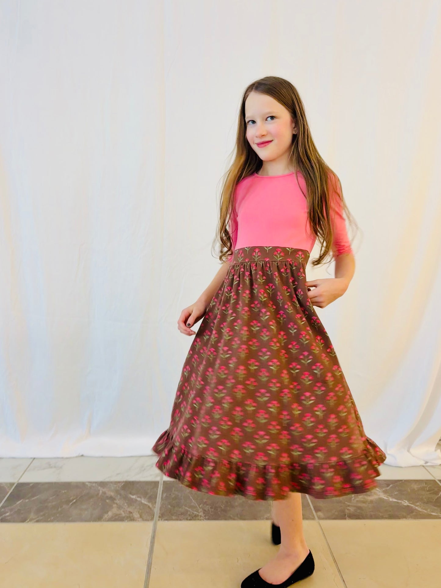 Tween's Bloom Through It All Dress