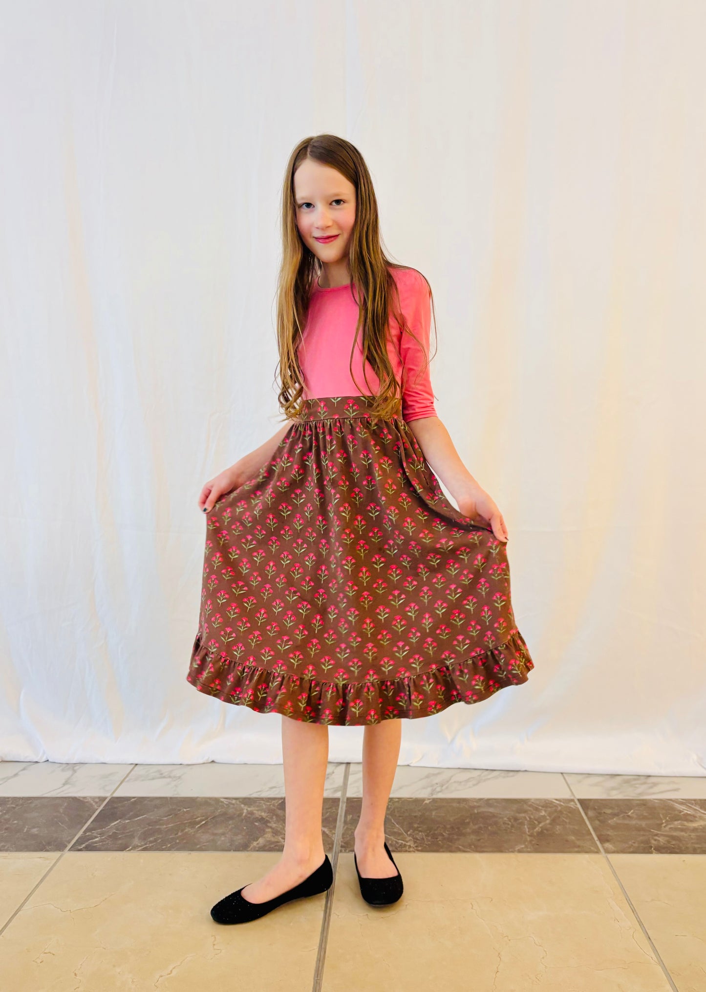 Tween's Bloom Through It All Dress