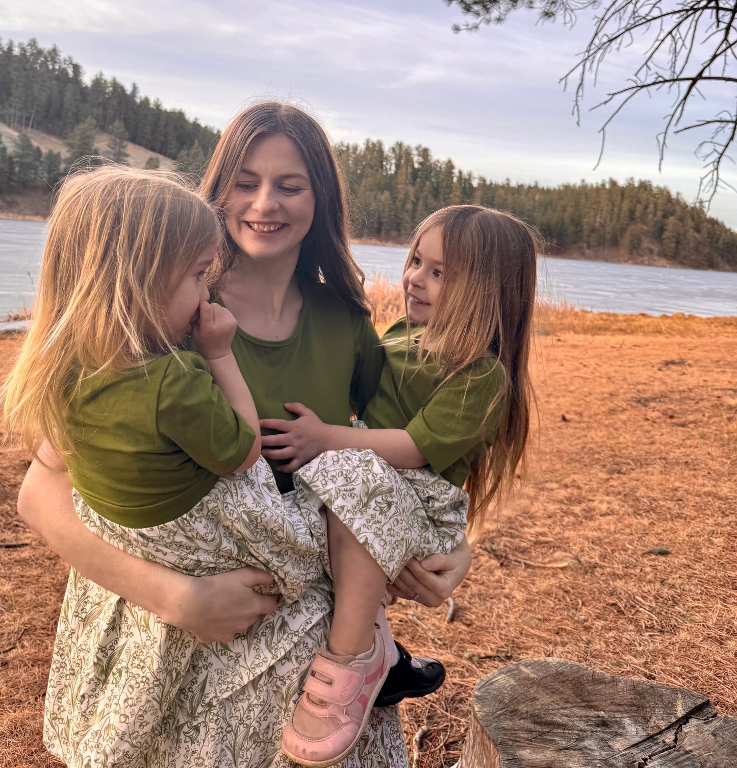 Little Girls Lily of the Valley Dress