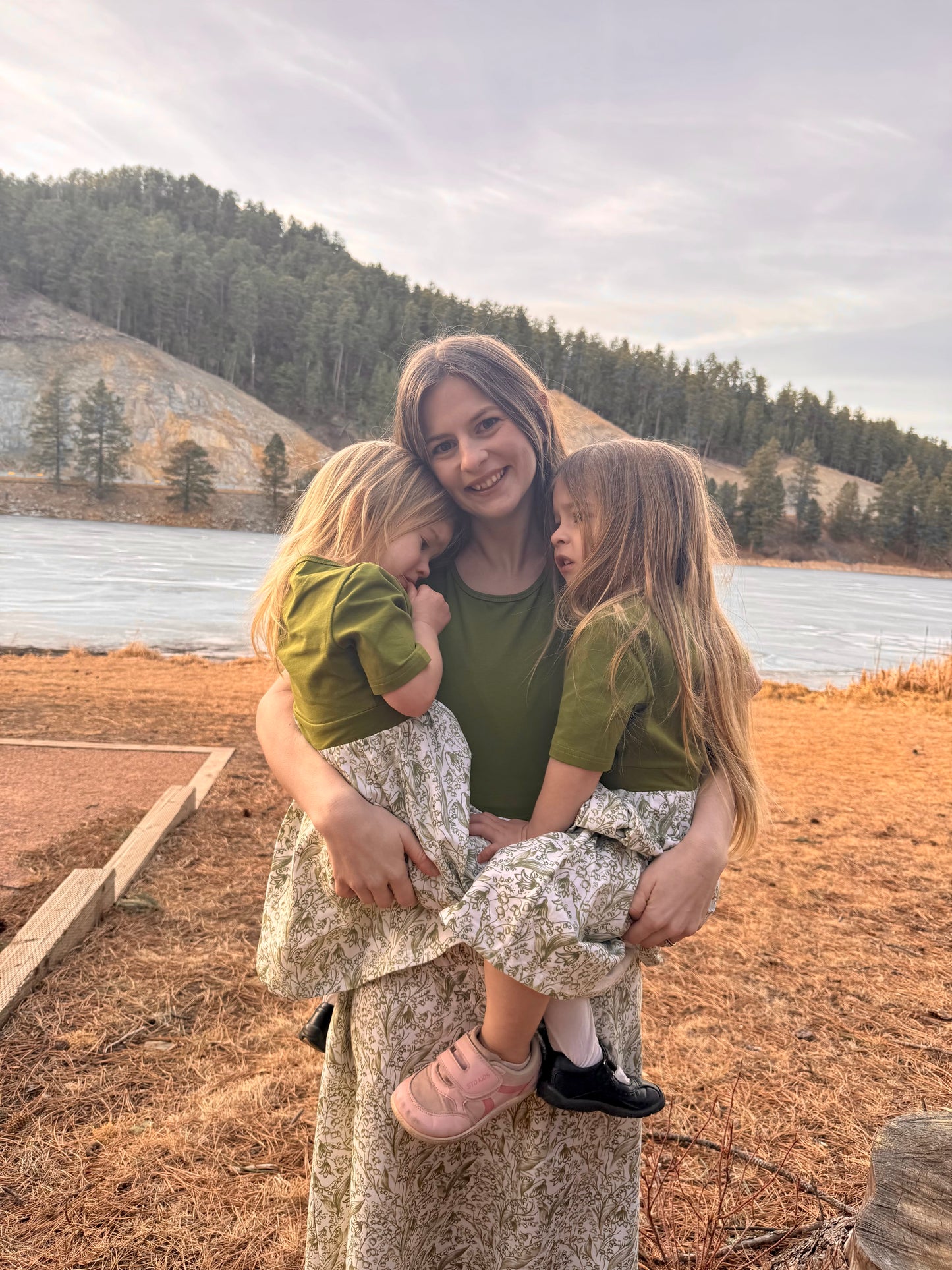 Little Girls Lily of the Valley Dress