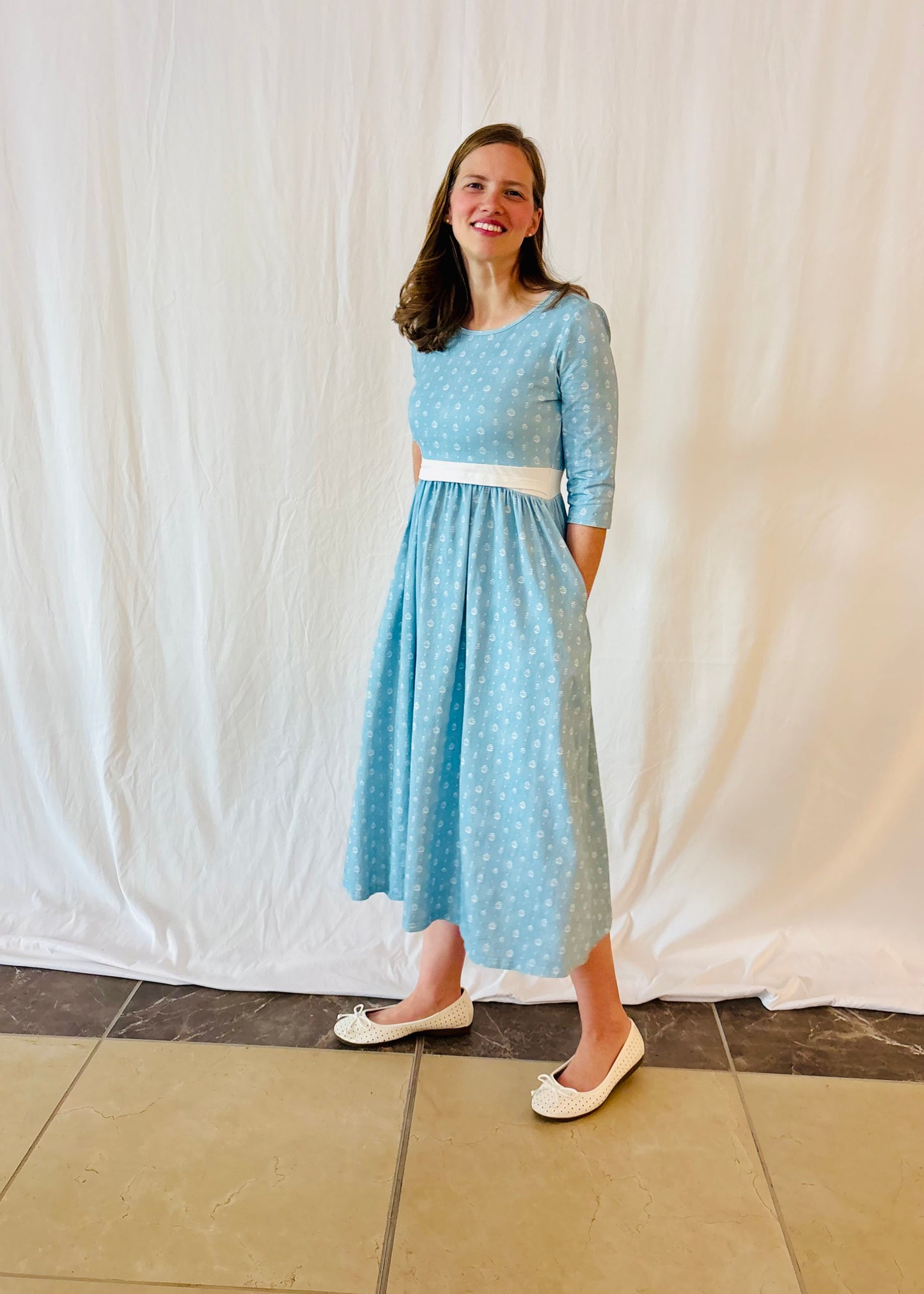 Women's Blue Chérie (Nursing and Non-Nursing Options)