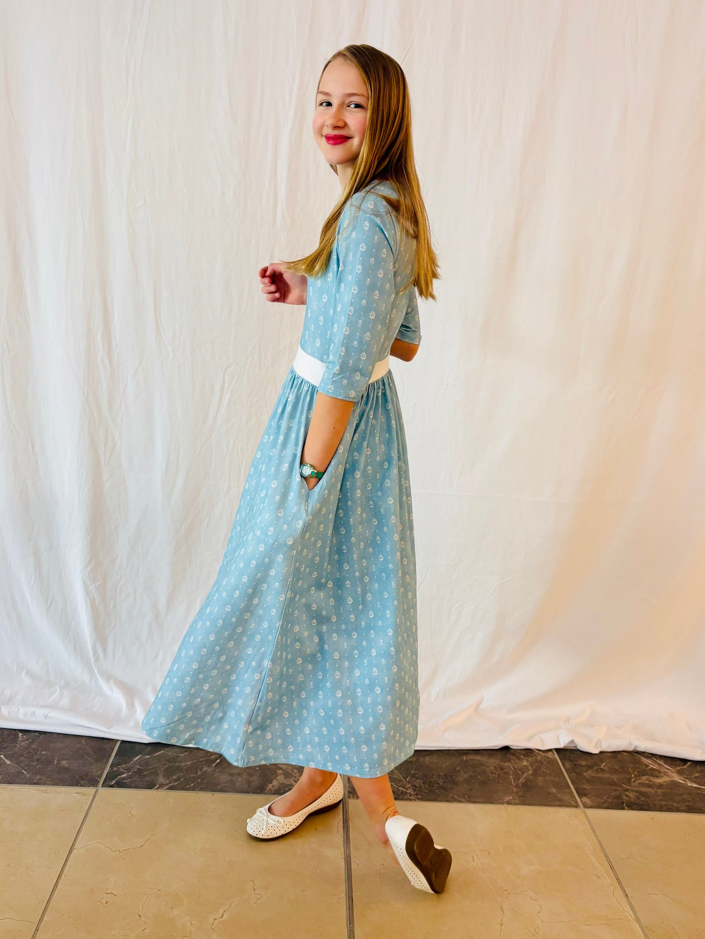 Women's Blue Chérie (Nursing and Non-Nursing Options)