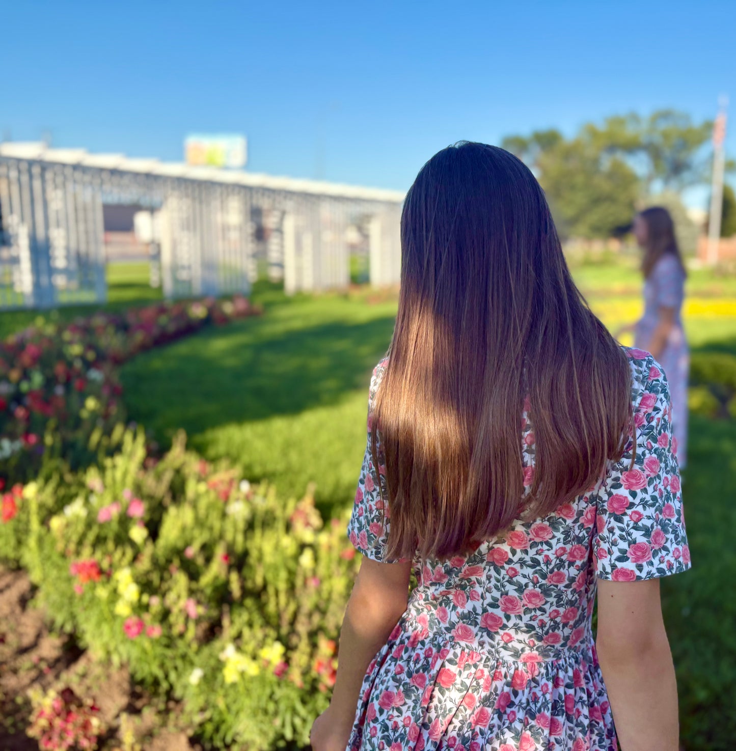 Women’s Shower of Roses Dress (Nursing and Non-Nursing Options)