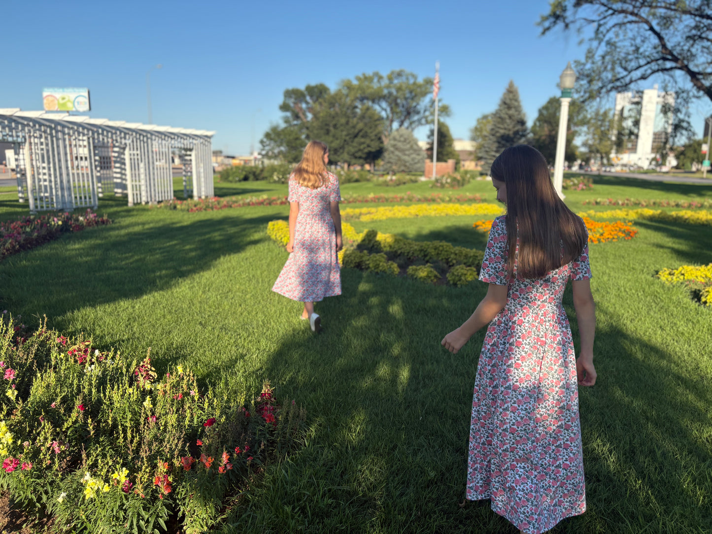 Women’s Shower of Roses Dress (Nursing and Non-Nursing Options)