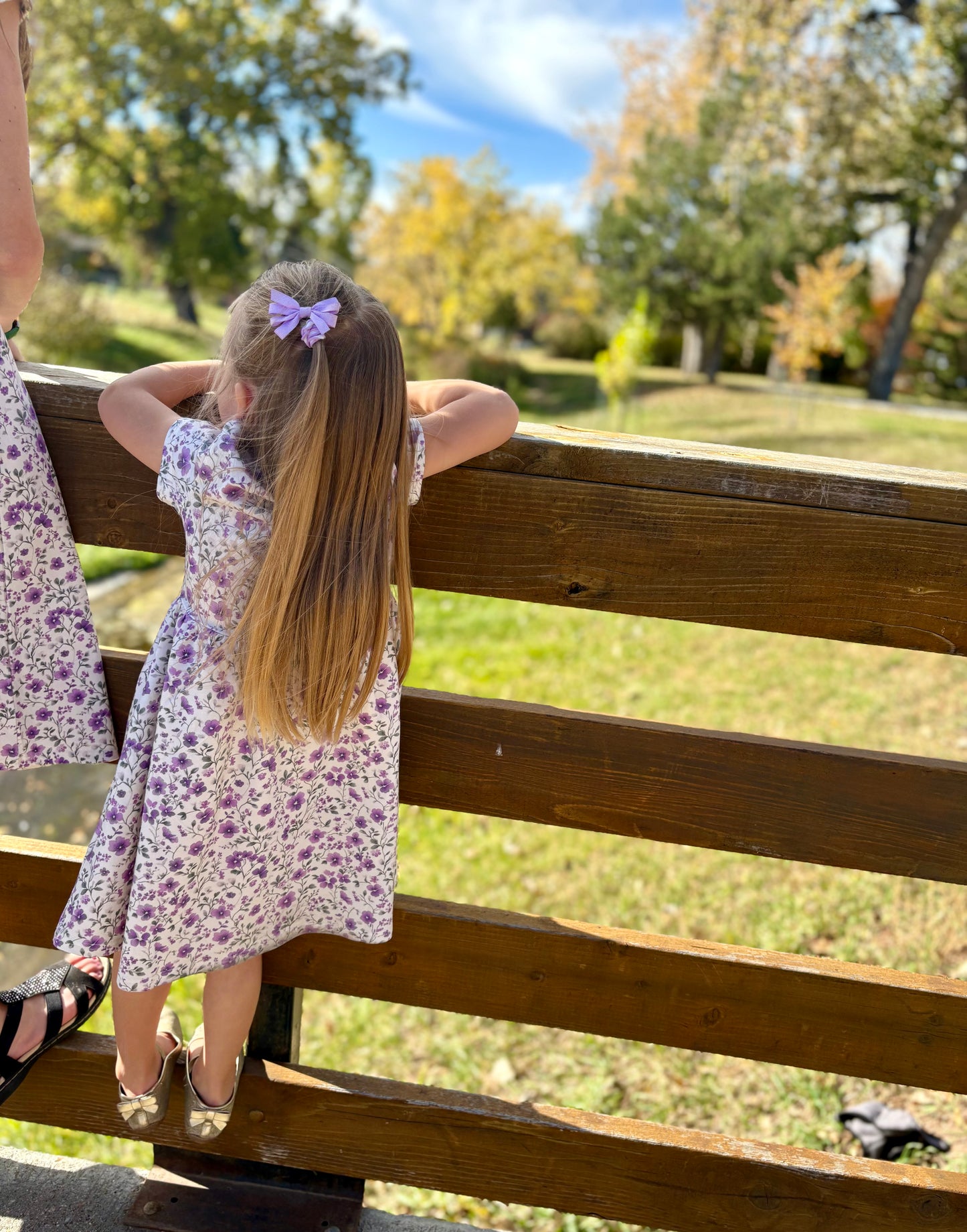 Little Girls Pansy Resilience Dress