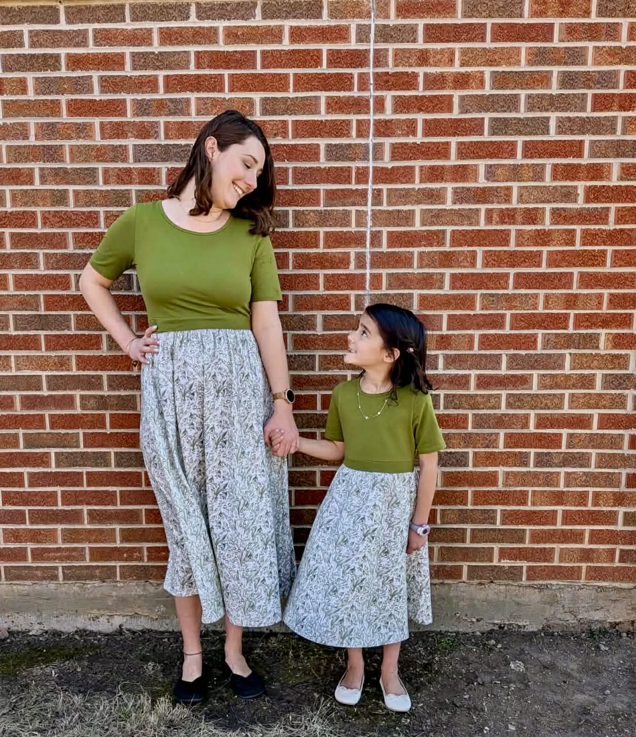 Little Girls Lily of the Valley Dress