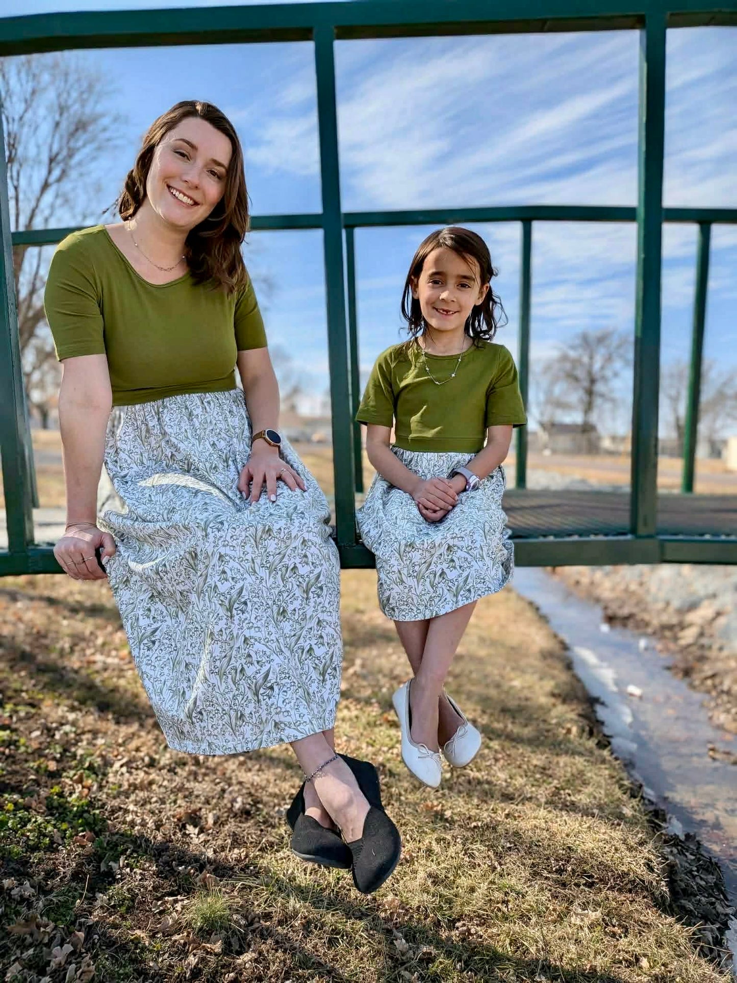 Little Girls Lily of the Valley Dress